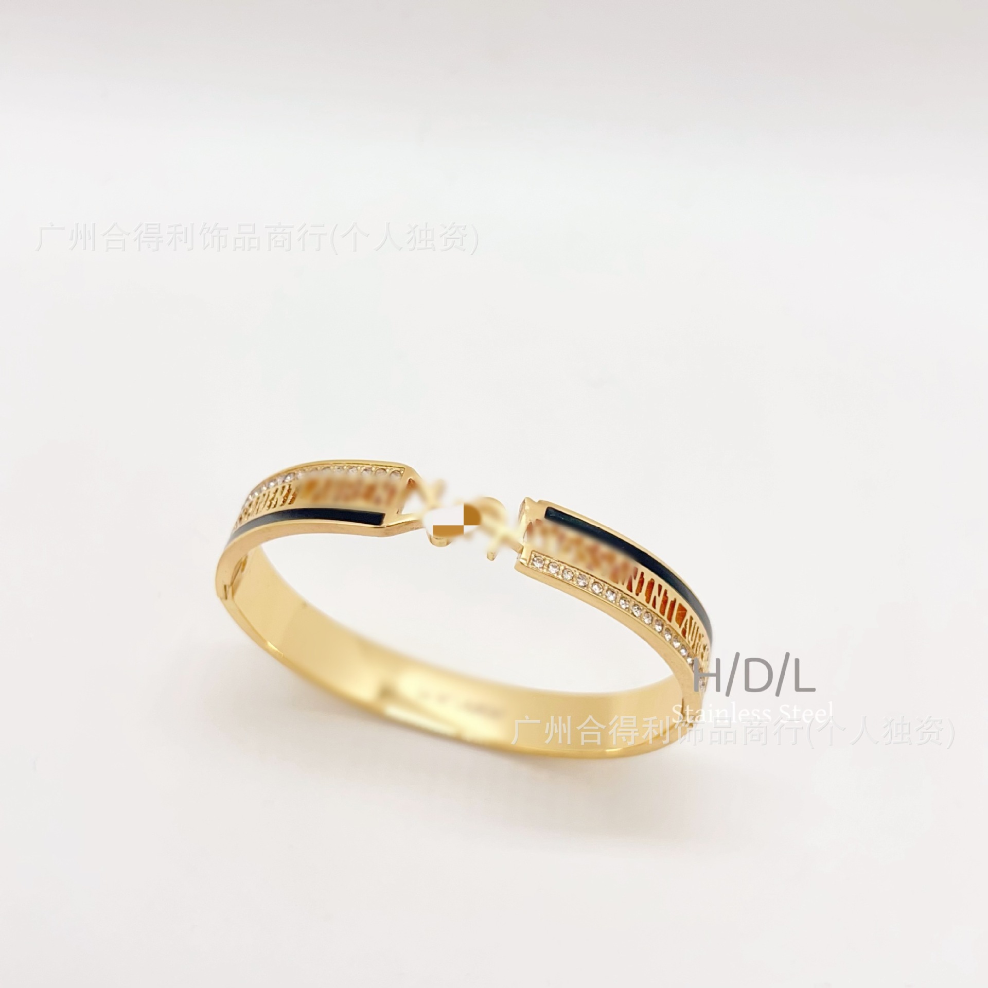 Bracelet en or ligne noire 4Yangshulin