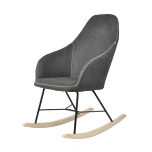 <span class=keywords><strong>Comprar</strong></span> de china muebles <span class=keywords><strong>para</strong></span> el hogar nuevo diseño tela americano sala de ocio silla mecedora con base de madera - Product Image 1