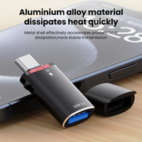 Eonline 3D OEM 2 en 1 lector de tarjetas USB3.0 a tipo C OTG para iPhone 15 Samsung Xiaomi teléfono Ipad TF tarjeta de memoria U lector de tarjetas de disco