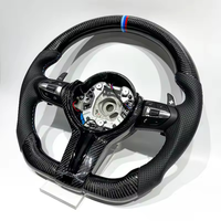 Volant en fibre de carbone personnalisé, directement de l'usine, pour BMW G20 G38 F10 F30 F50 F31 F35 E90 E92 E45 F30 E46 X5, style personnalisé