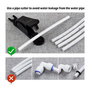 Thương mại điện tử nóng bán 3/8 inch 1/4 inch RO lọc nước phù hợp 15m tủ lạnh Hose với Cutter - Product Image 4