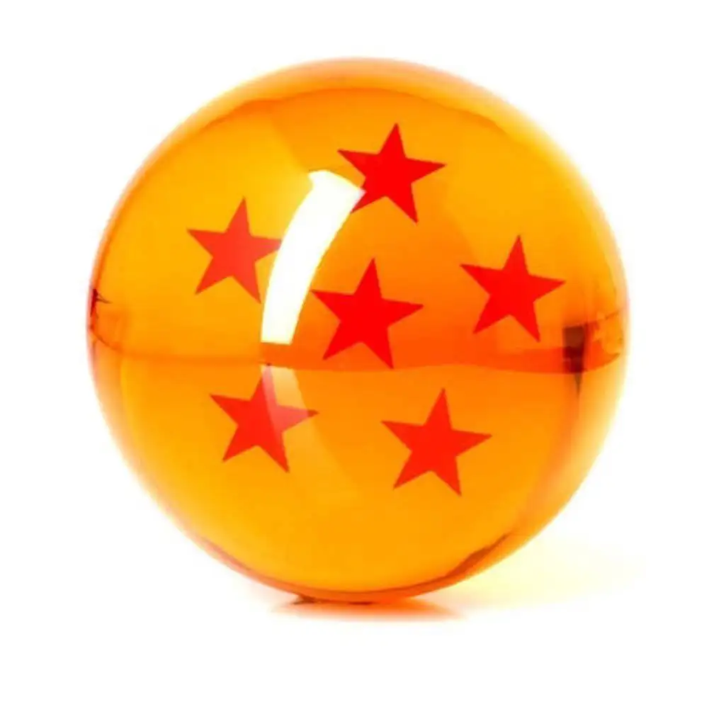 7PCS Anime DragonBall Z Stars collezione di sfere di cristallo Set scatola di DragonBall confezionata decorazione domestica regali di capodanno 3.5CM