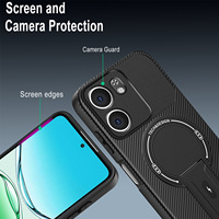 Étui de téléphone portable magnétique à texture fibre de carbone populaire pour OPPO Reno 15 Pro Max Reno 14 Reno 13 A5X A6X