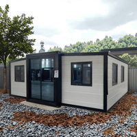 Maison conteneur de luxe en acier préfabriqué, mobile et extensible, de 40 et 20 pieds, avec panneaux sandwich, design ferme, pour extérieur, vente en gros