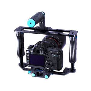 De aleación de aluminio profesional DSLR Cámara jaula SLR Video jaula con agarre de la mano de nivel de manejar para Canon 5D mark II/<span class=keywords><strong>III</strong></span> - Product Image 5