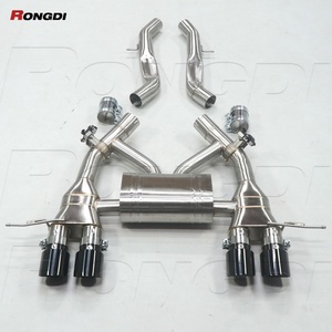 ระบบท่อไอเสียหลังแบบ Auto Axle Back สำหรับ BMW M3 M4 G80/G82 3.0T ผลิตจากสแตนเลส SUS304 - Product Image 3