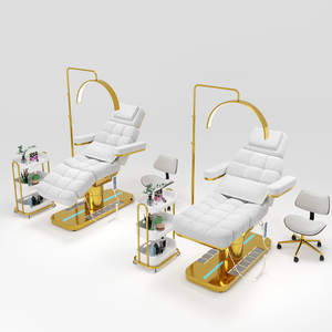 เตียงเสริมความงามไฟฟ้า 3 มอเตอร์ รุ่นใหม่ สำหรับโรงพยาบาล สปา ทำเล็บ ต่อขนตา นวด พับได้ พกพาสะดวก ใช้ในเชิงพาณิชย์ - Product Image 1