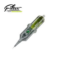 OEM ODM Vente en gros Filtre Venom 20 pièces/boîte RL RS Premium Système de positionnement précis Cartouche Aiguille de tatouage pour l'art corporel