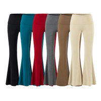 OEM ODM Damen 4-teiliges Set mit Stehkragen-Top, Kurzem Cardigan, Hochtaillierter Schlaghose und Schlitz-Bodycon-Rock im Y2K High Street Stil