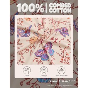 Conjunto de Pijama Personalizado para Mujer, Manga Larga, Botones, Algodón Suave, Ropa de Dormir, Cuello Camisero, Informal, para Primavera - Product Image 4