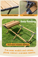 Table pliante ultra-légère en aluminium pour camping, ensemble de 4 à 6 personnes, mobilier d'extérieur portable pour camping, barbecue, jardin