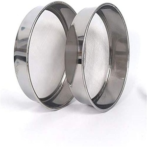 20cm/30cm 5-75um 標準ステンレス鋼平織り防錆振動フィルターふるい（篩） - Product Image 2