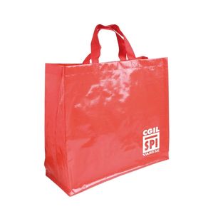 Sac fourre-tout en PP tissé personnalisé en gros, sac de shopping réutilisable imperméable tendance, meilleur prix - Product Image 3