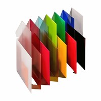Plaque acrylique de haute qualité 3 mm, panneau en PMMA vierge, échantillon gratuit disponible
