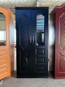 <span class=keywords><strong>Armadio</strong></span> Moderno in Metallo per Camera da Letto <span class=keywords><strong>con</strong></span> 4 <span class=keywords><strong>Ante</strong></span> a Battente in Acciaio, <span class=keywords><strong>Armadio</strong></span> Goffrato <span class=keywords><strong>con</strong></span> <span class=keywords><strong>Specchio</strong></span> - Product Image 2