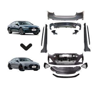 Kit de carrocería de conversión de modificación automática para Audi S7 <span class=keywords><strong>A7</strong></span> C8 2019 2020 2021 2022 2023 2024 2025 actualización a montaje de parachoques RS7 - Product Image 1