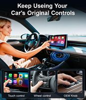 Adaptateur CarPlay sans fil 2026 – Connexion automatique, transforme le CarPlay filaire d'origine en sans fil, Bluetooth Wi-Fi Plug & Play pour tous les modèles de voitures