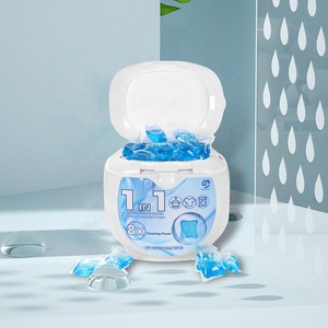 SANYUAN Lavado a granel 1 en 1 Tidee Pods Molde de limpieza profunda Quitamanchas de sangre Color Protector Detergente para ropa Cápsulas - Product Image 3