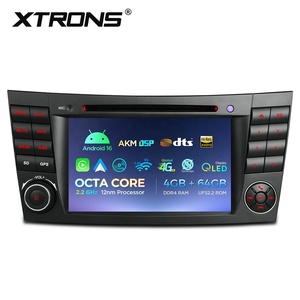 XTRONS 7 Inch Android Car Stereo for Mercedes-Benz E-Class W211 CLS W219 Built-in CD DVD Drive, Octa-Core, AKM DSP DTS Sound GPS - Product Image 2