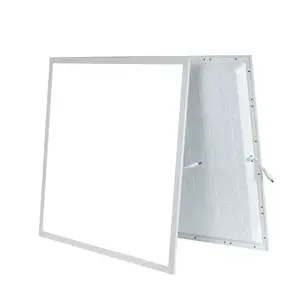 Hotel-Büro Handelsplatz 600 * 600 mm weiße Farbe Deckenblech flaches Led-Panel-Licht 36 W / 40 W / 48 W LED-Panellampe