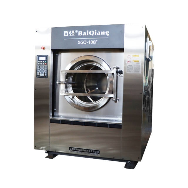 Hot Price Commercial Fully Automatic Washer Extractor 15-70kg Capacity Stainless Steel Steam Powered High Efficiency for Hotels