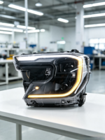 Nouvel ensemble de phares LED pour Ranger T9 nouvelle génération 2022+ Projecteur Bi-LED DRL à pince C Halogène Séquentiel Plug-n-Play 12V