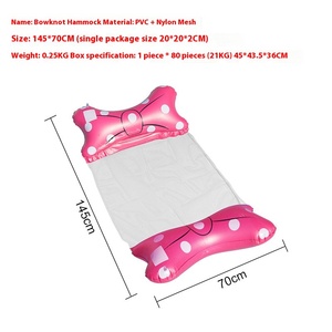 Nouveau matelas flottant pliable en PVC durable pour adultes, <span class=keywords><strong>hamac</strong></span> aquatique gonflable avec dossier inclinable pour installations de loisirs - Product Image 6