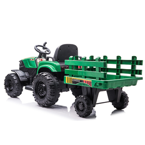 Kids electric ride on tractor car 3-6 anni baby toy pedal tractor - Product Image 2