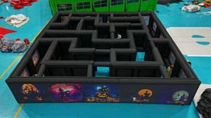 Commercial Grade Black <b>Inflatable</b> Halloween Maze Game <b>Inflatable</b> Haunted <b>House</b> Maze for Party - Product Image 4