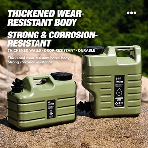 Conteneur d'<span class=keywords><strong>eau</strong></span> portable en HDPE de qualité alimentaire 20L <span class=keywords><strong>avec</strong></span> <span class=keywords><strong>robinet</strong></span> amovible, bidon d'<span class=keywords><strong>eau</strong></span> <span class=keywords><strong>potable</strong></span> pour le camping et les activités de plein air - Product Image 5
