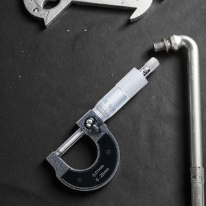 FASCY BLY3858 Roestvrijstalen buitenmicrometer 0-25 mm 0,1 mm Precisiemeter Meetinstrumenten - Product Image 2