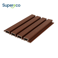 219X26mm Designs de luxe Bois Plastique Composite WPC Conseil Panneau mural 3D