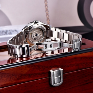 Đồng hồ Pagani Design mới 40mm mặt số vân sa mạc sang trọng dành cho nam, kiểu dáng lịch lãm, chức năng GMT, máy cơ tự động, chống nước 100m, dạ quang, mã PD-1792 - Product Image 4