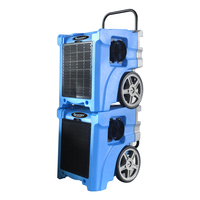 Déshumidificateur commercial AONE-50LGR d'usine en Chine-650W avec pompe de vidange automatique et affichage à LED pour la maison/entrepôt