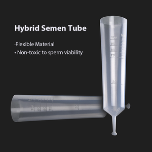 Musyder OEM 100ml Boar Semen Collection Bottle <strong>Disposable</strong> Squeeze-Type Semen Tube Pig Artificial Insemination Semen Container - Product Image 2