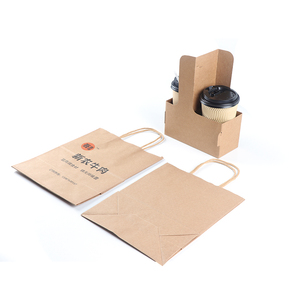 Máy Làm Túi Giấy Kraft Bán Buôn Túi Đóng Gói Thực Phẩm Kraft Có Tay Cầm - Product Image 2