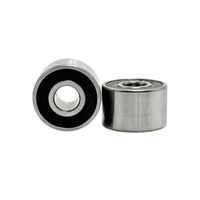 Roulement à billes élargi de haute précision non standard 608W14-2RS 8x22x14mm pour utilisation dans les machines textiles à torsion élastique