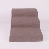 Escaliers pour animaux de compagnie Marches pour chiens Petit lit Échelle antidérapante Amovible et lavable Chat Chevet Canapé Fournitures