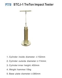 Testeur d'impact Treton STCJ-1 avec poids de marteau 15kg - Product Image 2
