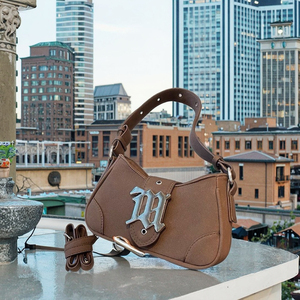 2024 Cổ Điển PU Da Nách Túi Xách Phụ Nữ Sang Trọng Cổ Điển Thiết Kế Thương Hiệu Kẹo Mô Hình Thời Trang Dây Kéo Đóng Cửa Vai Túi - Product Image 1