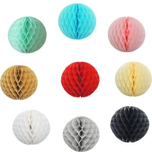 EASTTERN PARTY Kit de fête de qualité supérieure Éventail en papier boule en nid d'abeille <span class=keywords><strong>Guirlande</strong></span> à pampilles et banderoles en papier crêpe pour mariage et anniversaire - Product Image 1
