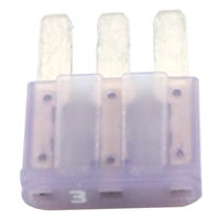 Portafusibles Mega Midi Combinado de Cerámica para Automóviles, Fusible Térmico para Automóviles Rm10, Caja de Fusibles Automotrices 3A 0337003.PX2S 32V, Fusible de Cuchilla 337 Micro3