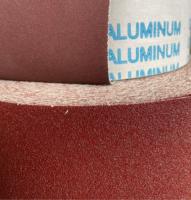 Vente chaude 50m * 115mm toile émeri oxyde d'aluminium 100mm rouleau de papier de verre personnalisé OEM Support pour bois métal pierre de polissage