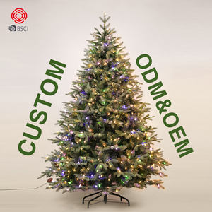 Hete Verkoop Kerstboom Met Led-Licht Luxe Opgehangen Pe Boom Kunstmatige Massaal Kerstbomen - Product Image 4