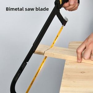 Sega a Arco in Lega di Alluminio e Acciaio Deli DL6008 6001, Regolabile, per Falegnameria e Uso Domestico, Prodotta in Cina Continentale - Product Image 3