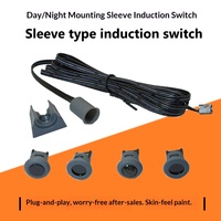 Interrupteur à capteur tactile pour corps humain de type prise 12V-24V pour éclairage LED de placard 800W Utilisation de la décoration intérieure Contrôle de porte simple