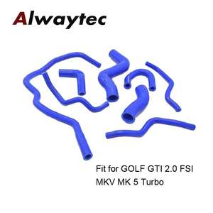 Ajustement pour <span class=keywords><strong>GOLF</strong></span>/ JETTA MK <span class=keywords><strong>4</strong></span> 1.8T Bora1.8/2.0 / VW Bora1.8/2.0 Kit de tuyau de Turbo en Silicone Kit de tuyau de refroidissement - Product Image 3