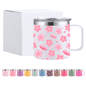 Tazas de Café de Acero Inoxidable de 14 oz con Logotipo Personalizado, Tazas de Agua con Aislamiento Térmico de Doble Pared, <span class=keywords><strong>Taza</strong></span> de Café Metálica - Product Image 2