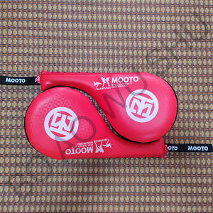 大人・子供向け テコンドー & ボクシング トレーニングギア 保護用 ダブルキックミット PU素材製 - Product Image 4