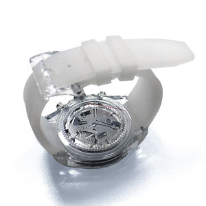Nuevo Reloj de Pulsera Moderno y Minimalista con Movimiento VK63, Caja Blanca de 41 mm, Correa de Goma, Hermoso Reloj de Cuarzo - Product Image 6